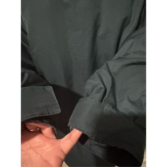 Eddie Bauer Goose down greed hoodie jacket M - Picture 3 of 10